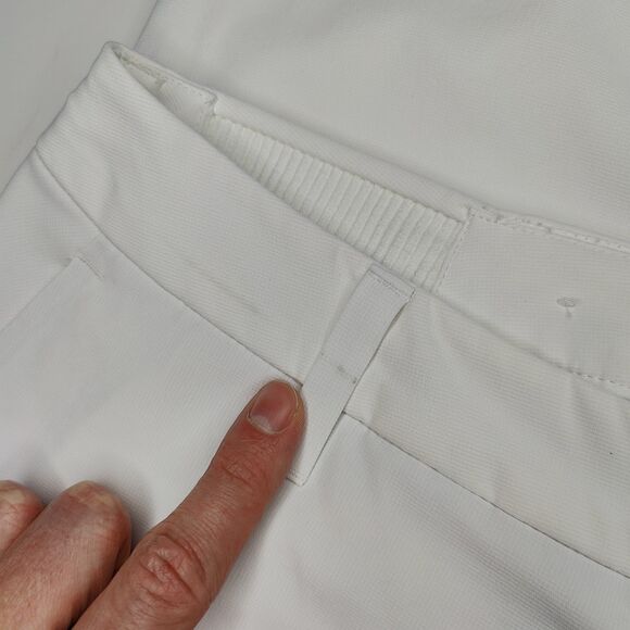 Lululemon Mens 34x34 Commission Golf Classic Tapered Leg M5AS9S White Pants - Picture 4 of 7